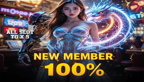 BONUS 100% TO X5 ALL SLOT HANYA UNTUK NEW MEMBER