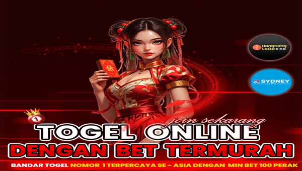 TOGEL ONLINE DENGAN BET TERMURAH: BANDAR TOGEL NO 1 TERPERCAYA SE ASIA DENGAN MIN BET 100 PERAK